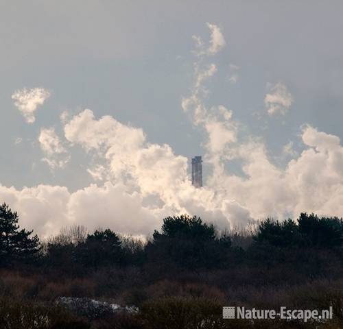 Rook en stoom van Corus, vanuit NHD Castricum 1 020110