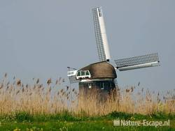 Kap van molen De Woudaap Krommenieer Woudpolder