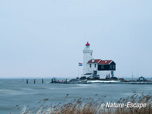 Het Paard van Marken, vuurtoren aan het Markermeer. 1 190113